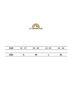 Meias De Corrida De Trilho - Preto/amarelo La Sportiva
