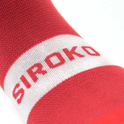 Meias Siroko S1 Red Flamme Rouge