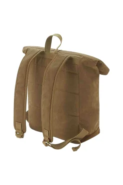 Mochila Com Acabamento Em Pele Quadra Heritage