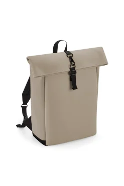 Mochila Roll Top Pu Backpack Bagbase