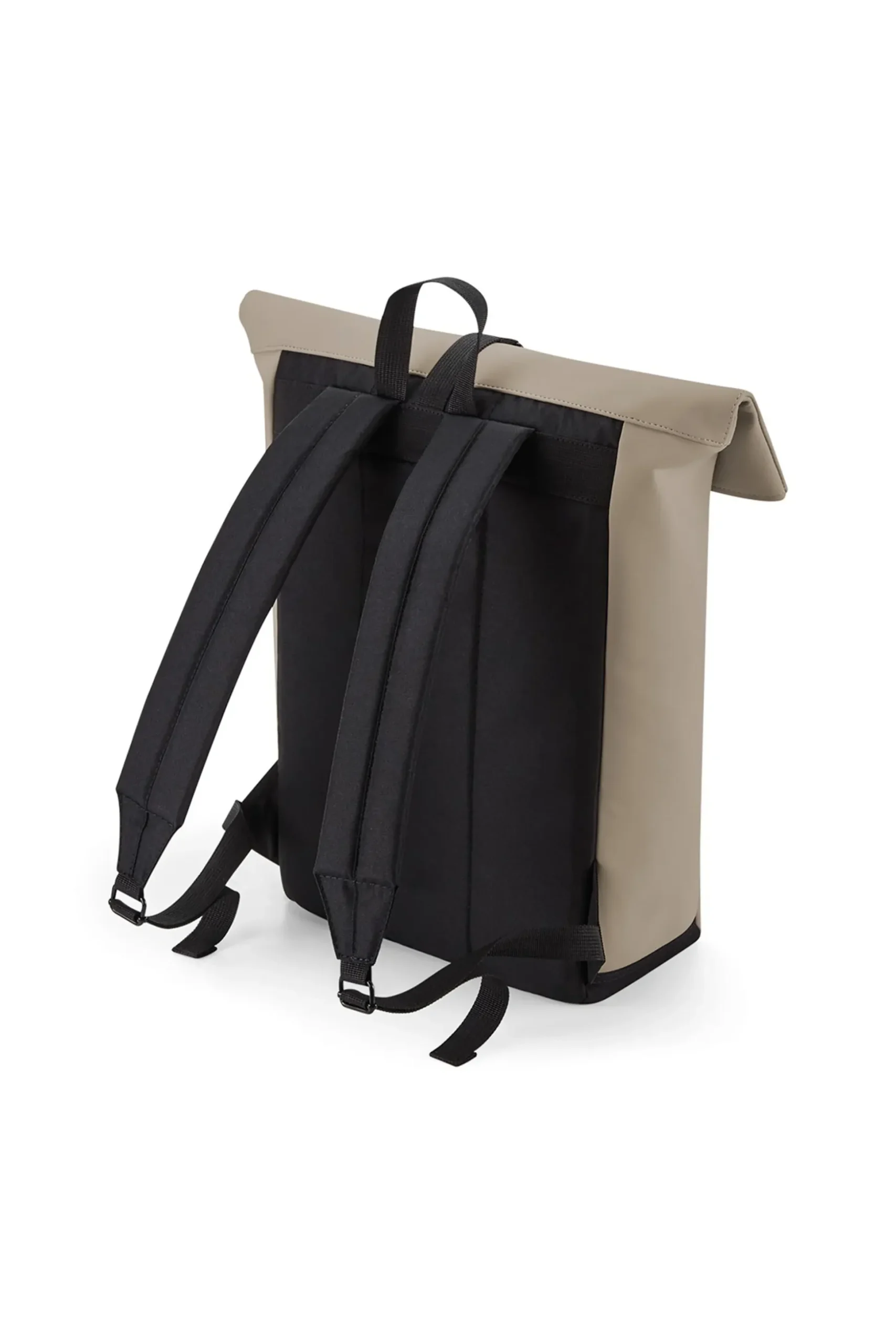 Mochila Roll Top Pu Backpack Bagbase