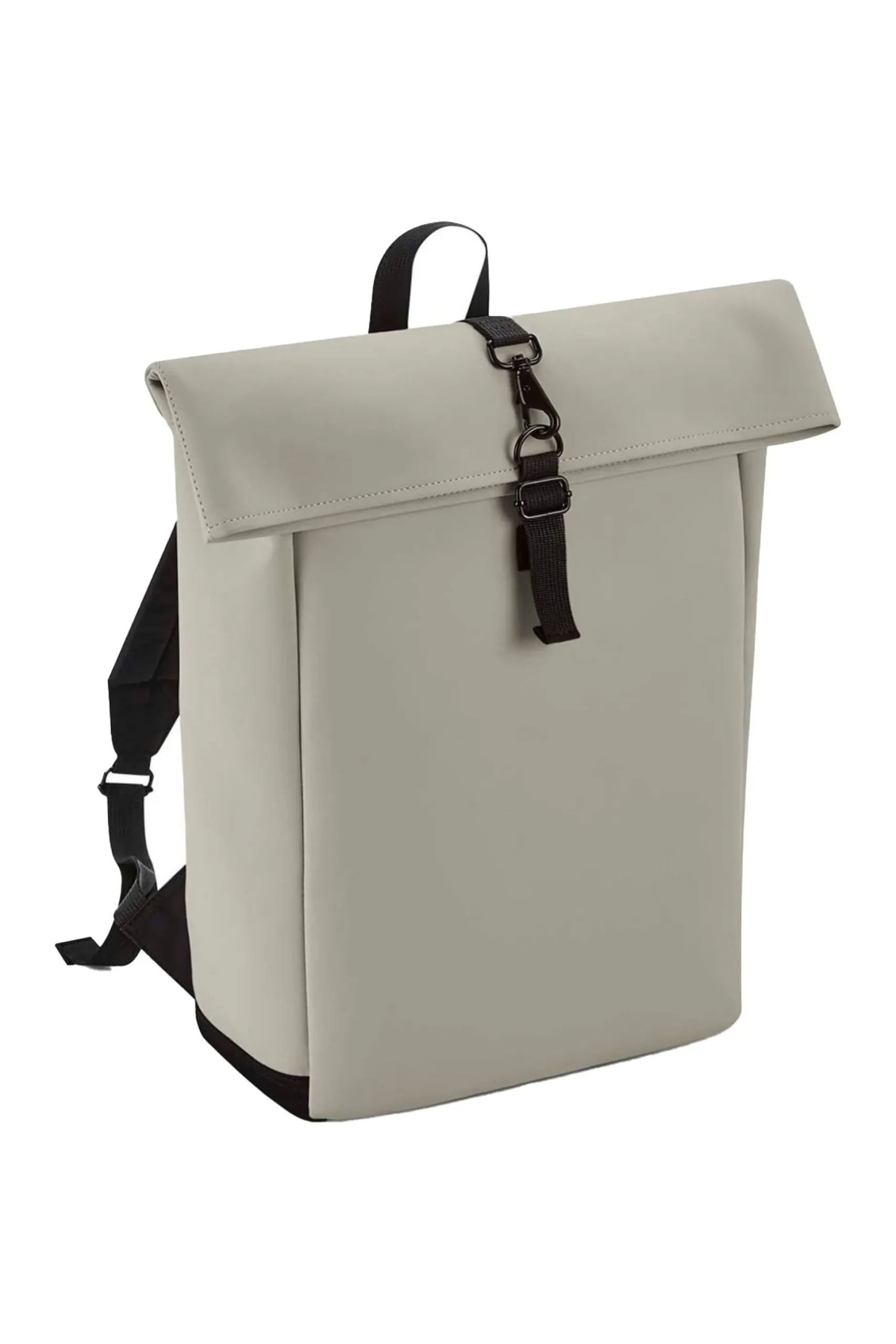 Mochila Roll Top Pu Backpack Bagbase