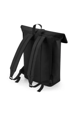 Mochila Roll Top Pu Backpack Bagbase