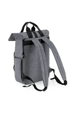 Mochila Unisex Adult Roll Top Reciclado Twin Handle Backpack Bagbase