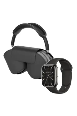 Pack Klack Watch 9 Max Smartwatch Auscultadores Preto