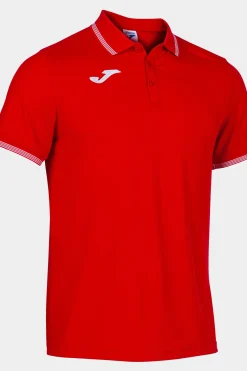 Pólo M/c Joma Campus III Vermelho