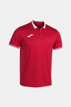 Pólo M/c Joma Championship VI Vermelho Branco