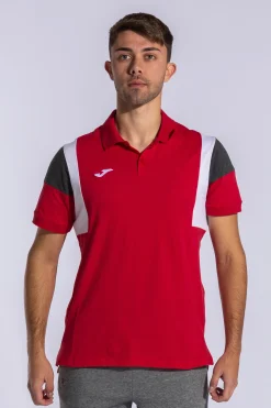 Pólo M/c Joma Confort III Vermelho