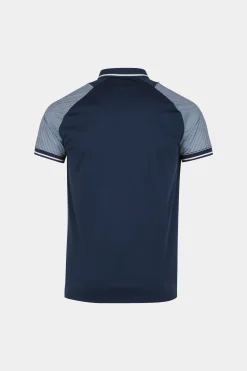 Pólo M/c Joma Essential II Azul Marinho Branco