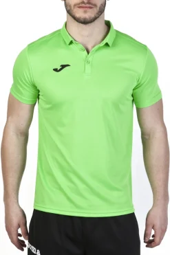 Pólo M/c Joma Hobby Verde Fluorescente