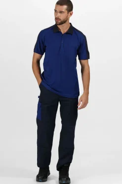 Polo Coolweave Em Contraste Para Homem Regatta