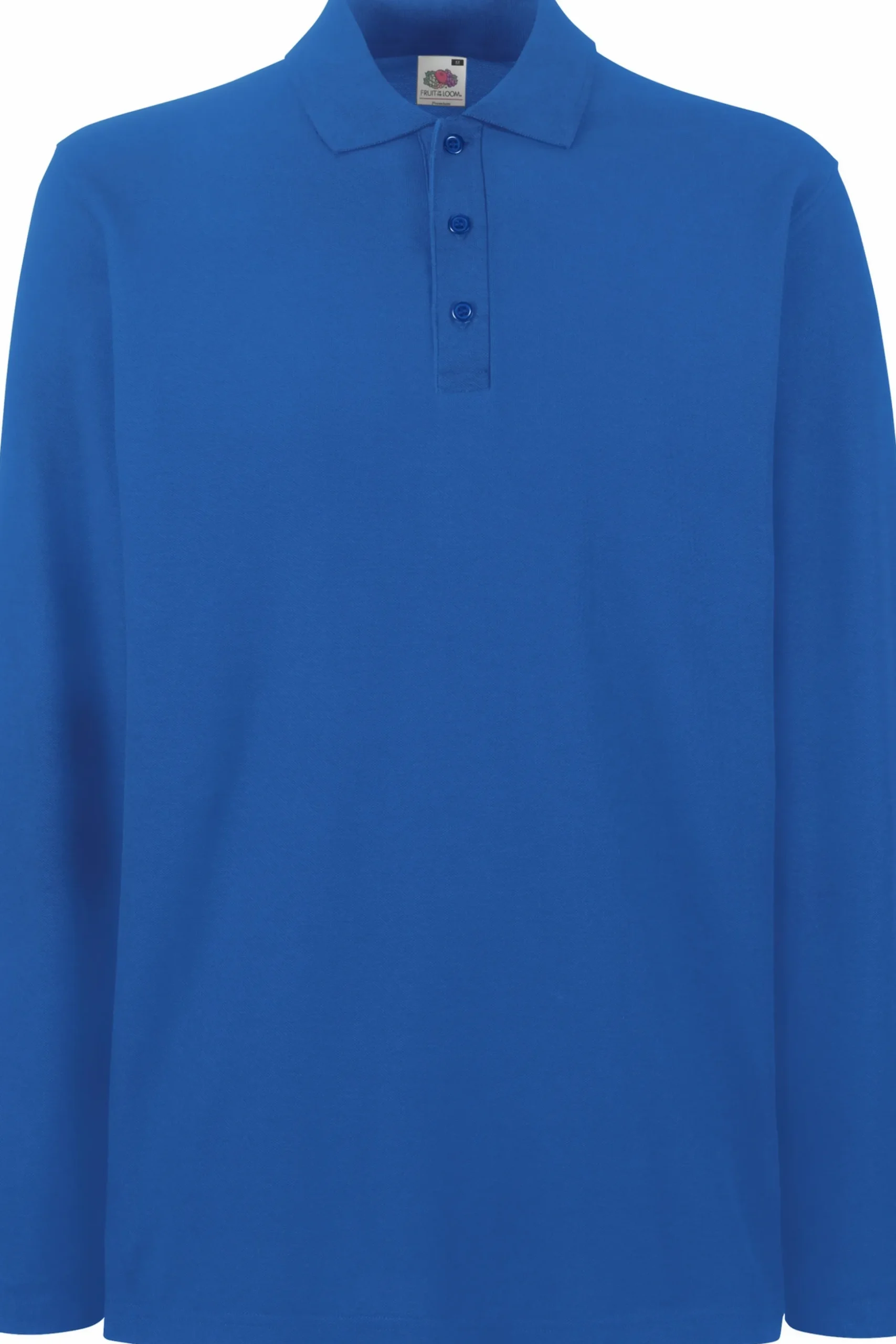 Polo De Manga Comprida Fruit Of The Loom