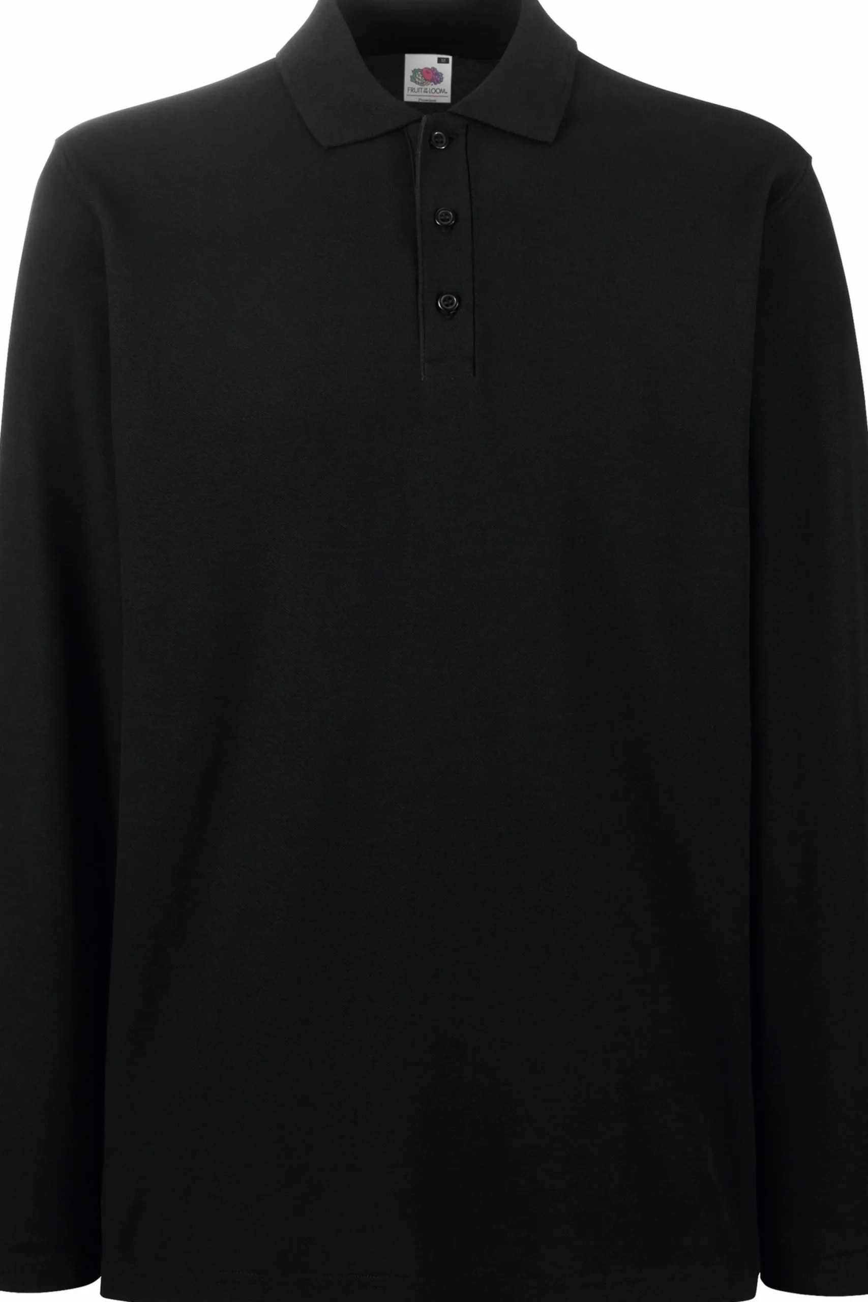 Polo De Manga Comprida Fruit Of The Loom