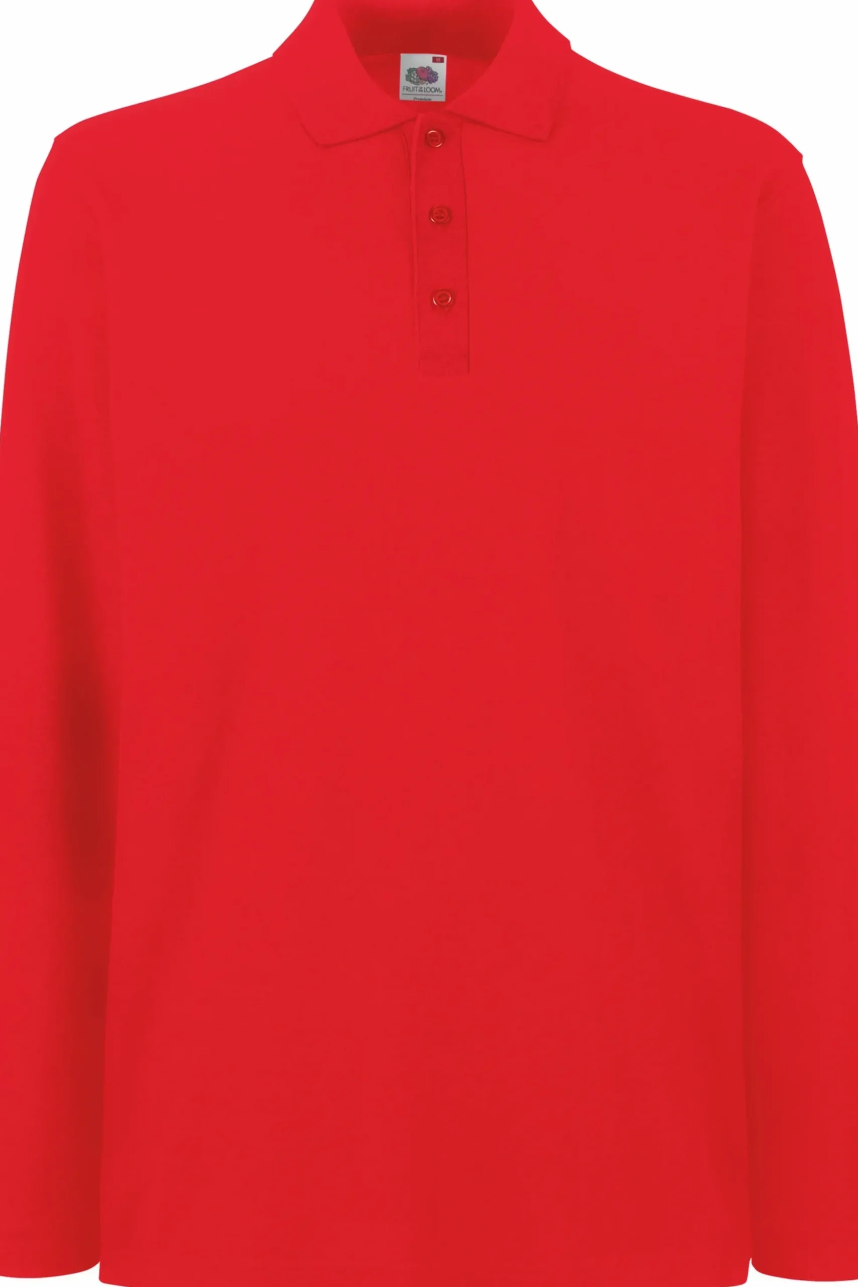 Polo De Manga Comprida Fruit Of The Loom
