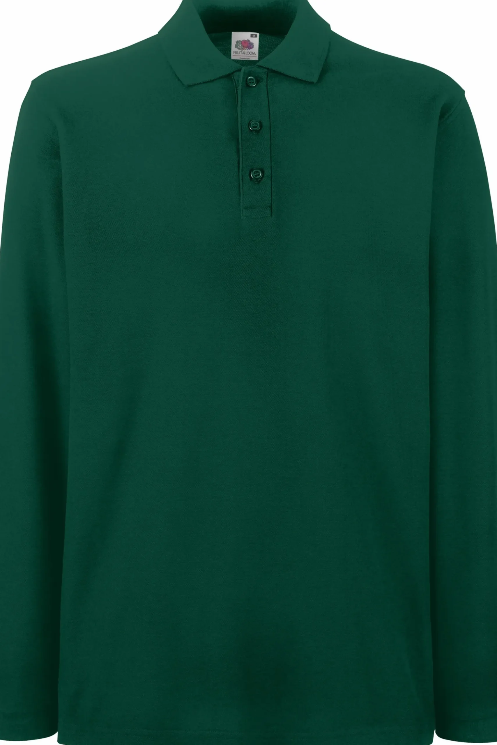 Polo De Manga Comprida Fruit Of The Loom