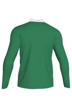 Polo De Manga Comprida Joma Winner II Verde Preto