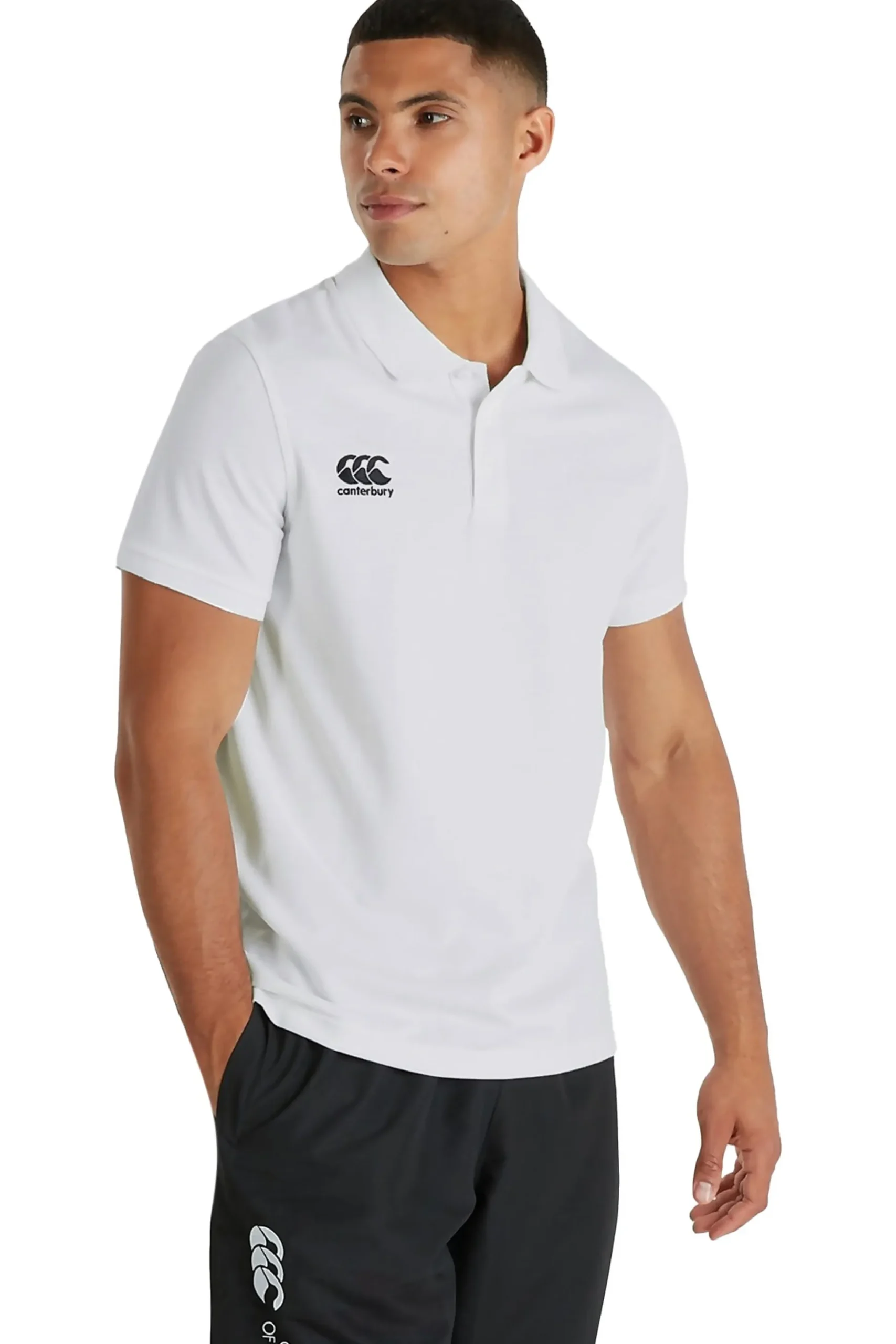 Polo Pique Manga Curta Waimak Canterbury