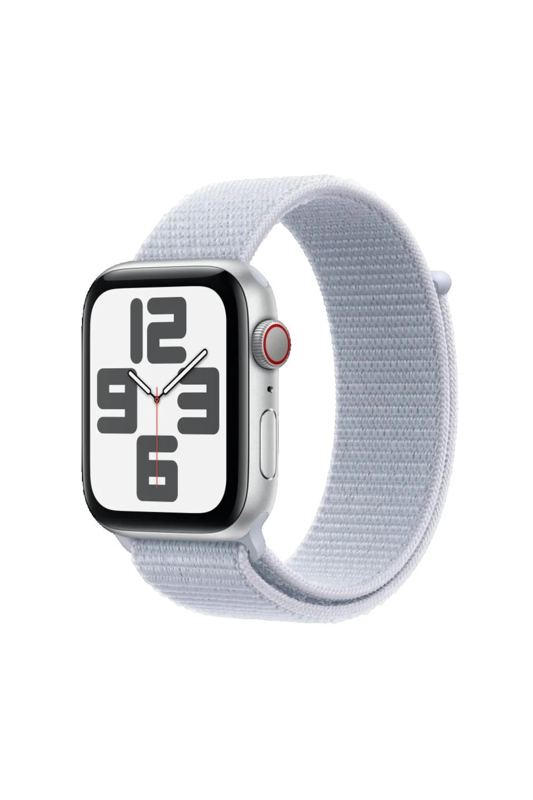 Relógio Inteligente Apple Com Gps E Cellular, 44 Mm, Prata E Azul Nuvem