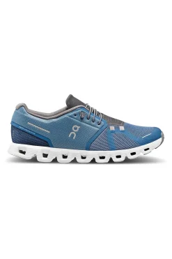 Sapatilhas Cloud 5 Homem Azul Branco On Running