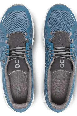 Sapatilhas Cloud 5 Homem Azul Branco On Running