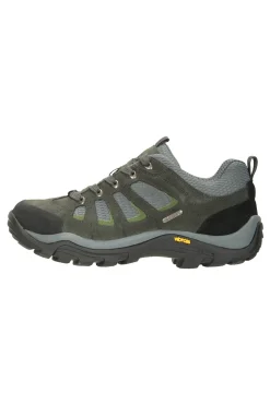 Sapatos De Caminhada De Camurça Impermeáveis Para Homem Mountain Warehouse Field Extreme