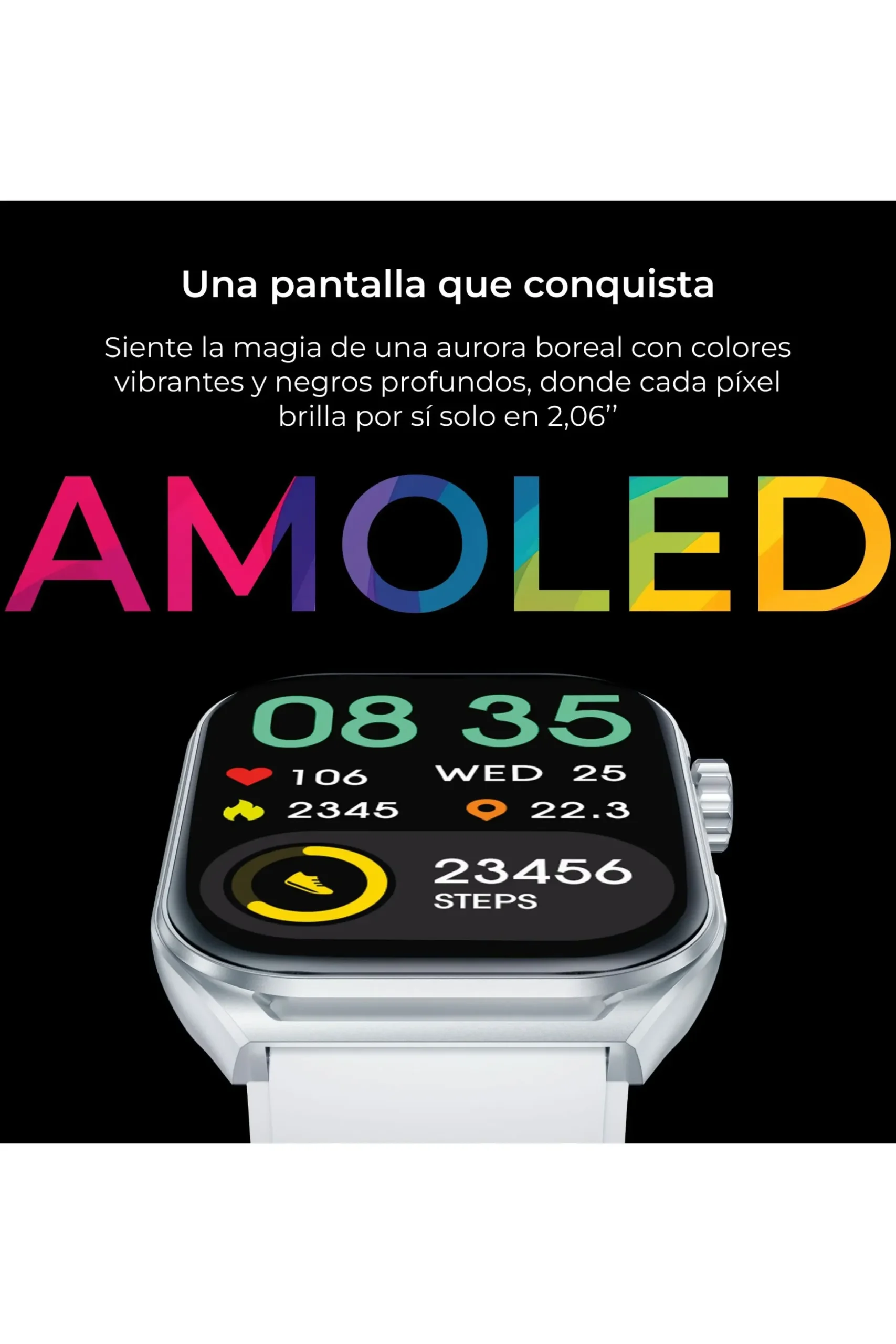 Smartwatch Ksix Urban Move Preto