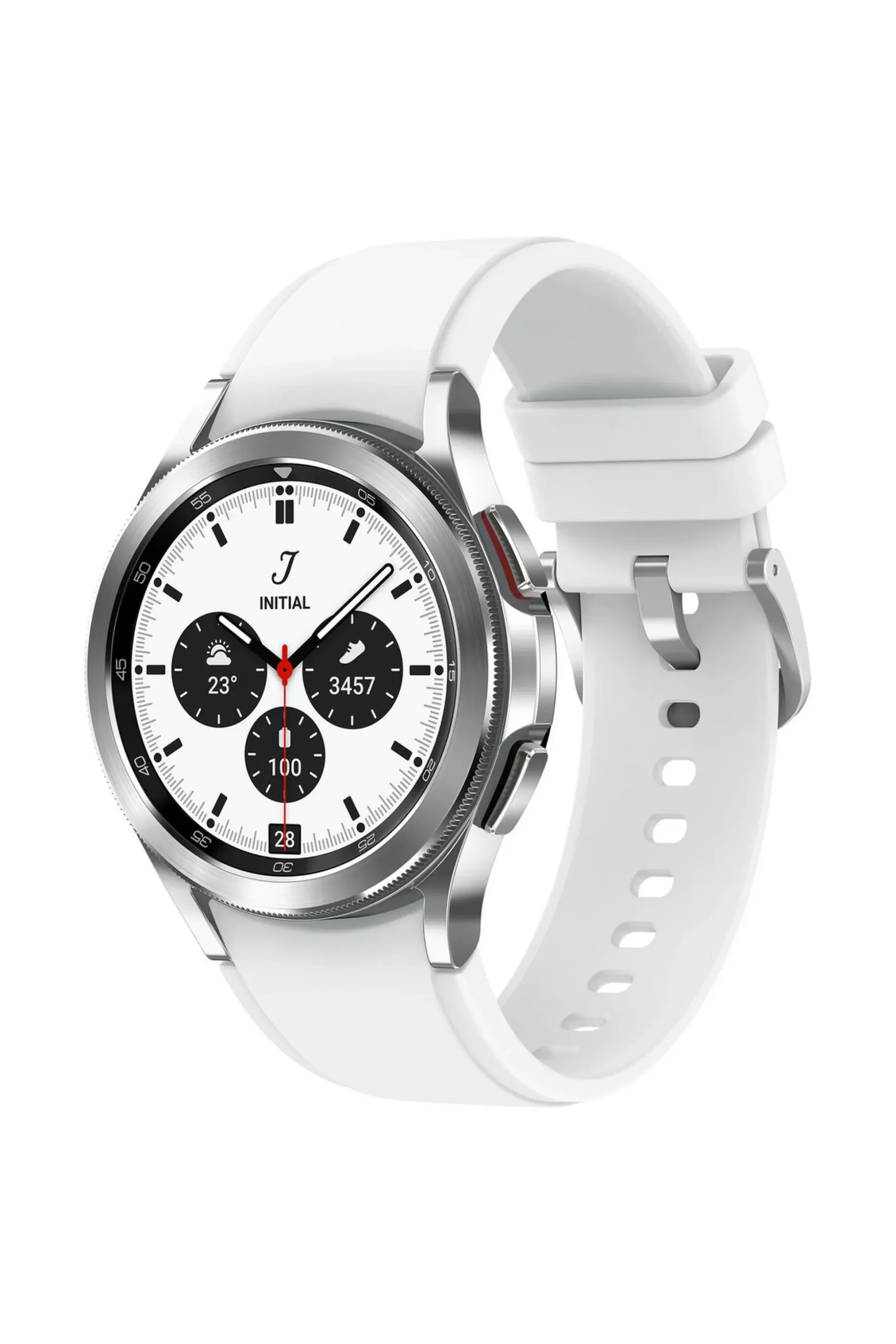 Smartwatch Samsung Galaxy Watch4 Classic Prateado Branco Ø 42 MM