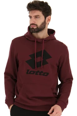 Sudadera Lotto Smart II Hd Ft Vino - - L
