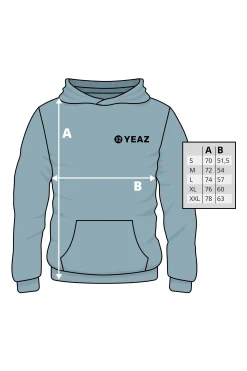 Sweatshirt Com Capuz Yeaz Cusher Ocean