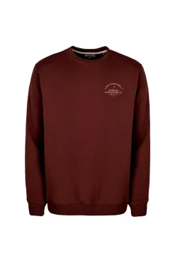 Sweatshirt Lightning Bolt Venice Surf Co Heather Crew