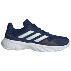 Tênis adidas Courtjam Control 3 Clay Azul Escuro Branco