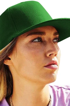 Unisex 5 Panel Retro Rapper Cap Beechfield